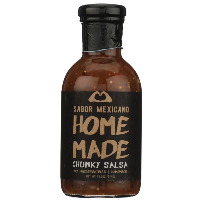 SABOR MEXICANO: Home Made Chunky Salsa, 13.2 oz