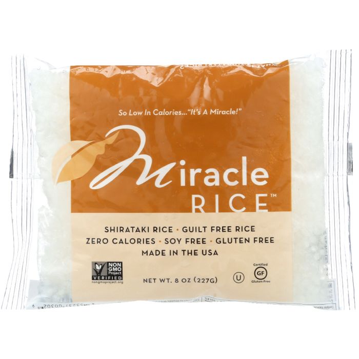 MIRACLE NOODLE: Miracle Rice, 8 oz