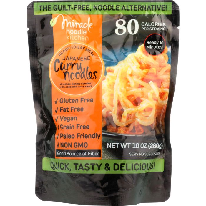 MIRACLE NOODLE: Ready-to-Eat Japanese Curry Noodles, 280 gm