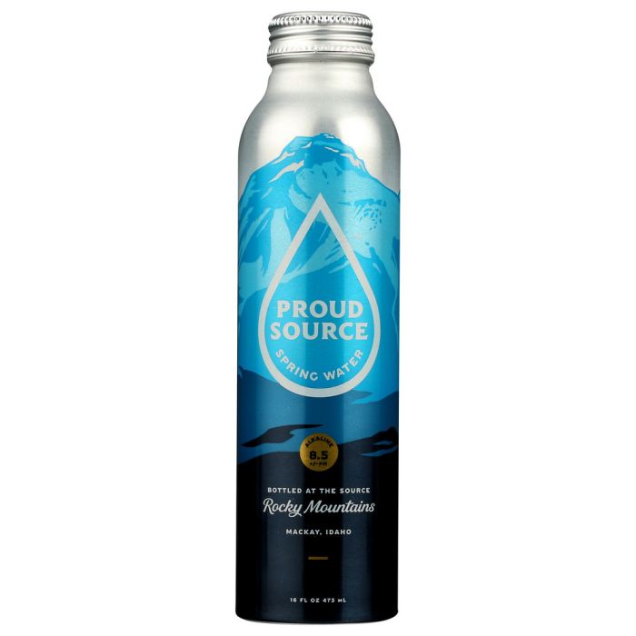 PROUD SOURCE: Water Alkaline Natural, 16 FO
