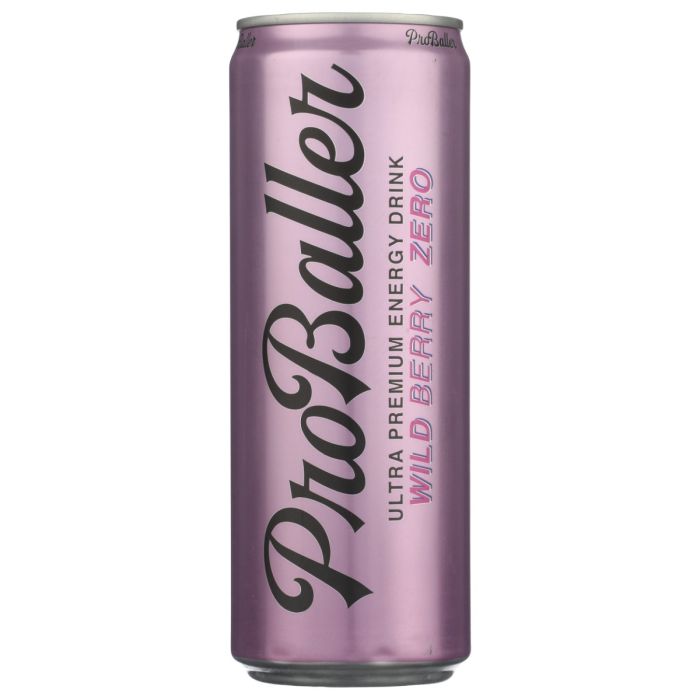 PROBALLER: Wild Berry Zero Ultra Premium Energy Drink, 12 fo