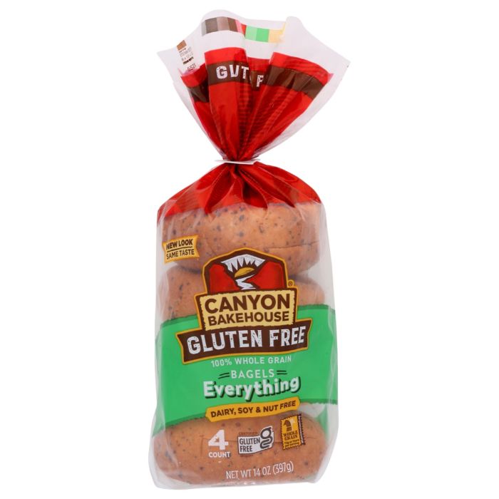 CANYON BAKEHOUSE: Everything Bagel Gluten Free, 14 oz