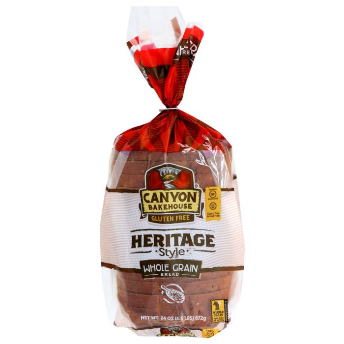 CANYON BAKEHOUSE: Heritage Style Whole Grain Bread, 24 oz