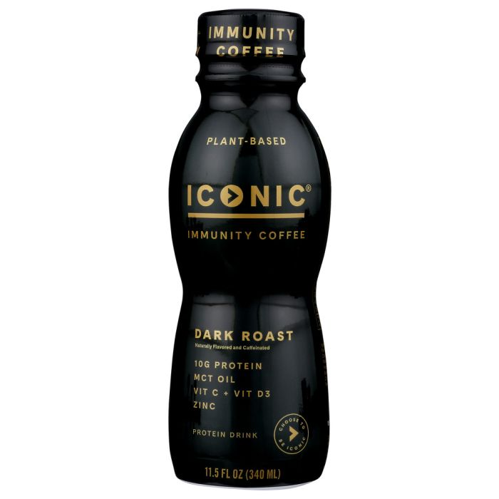 ICONIC: Protein Rtd Dark Roast, 11.5 fo