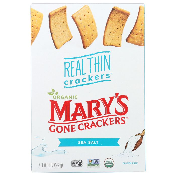 MARYS GONE CRACKERS: Sea Salt, 5 oz