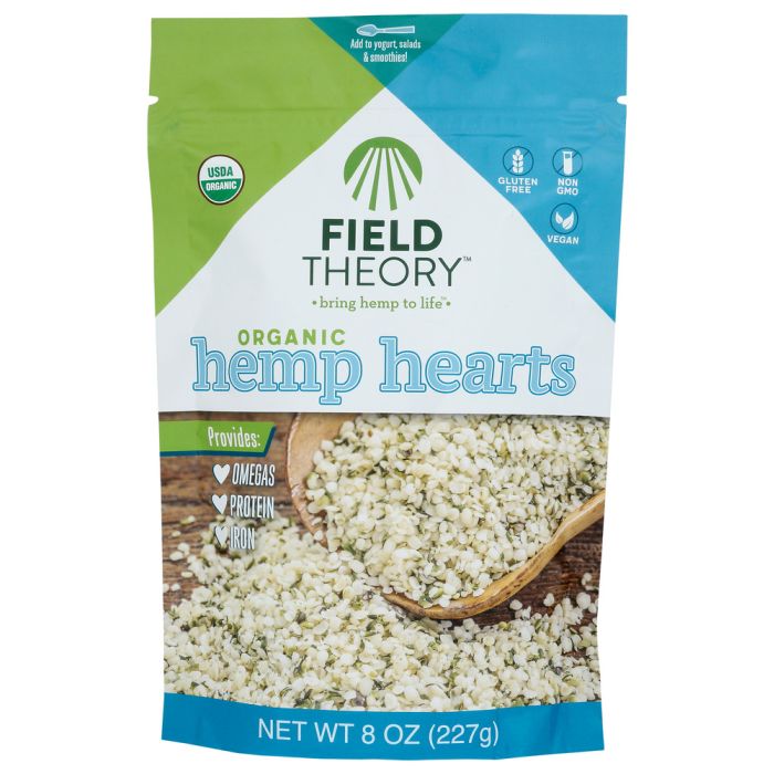 FIELD THEORY: Seed Og Hemp Hearts, 8 OZ