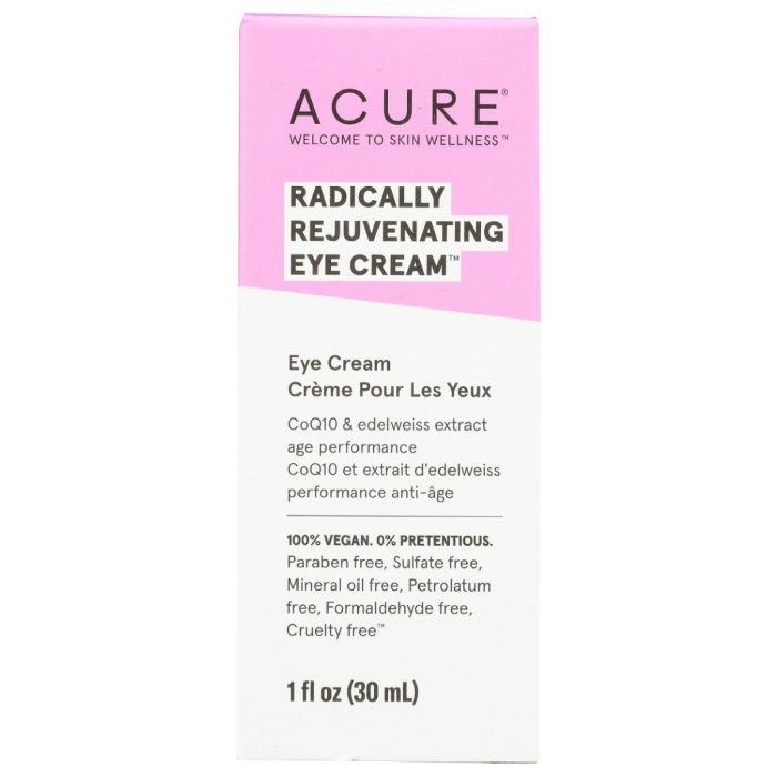 ACURE: Radically Rejuvenating Eye Cream, 1 fl oz
