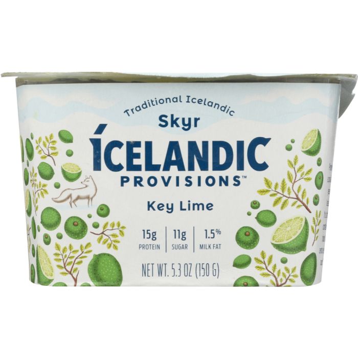 ICELANDIC PROVISIONS: Yogurt Key Lime Skyr, 5.3 oz