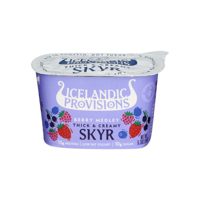 ICELANDIC PROVISIONS: Berry Medley Skyr Yogurt, 5.30 oz