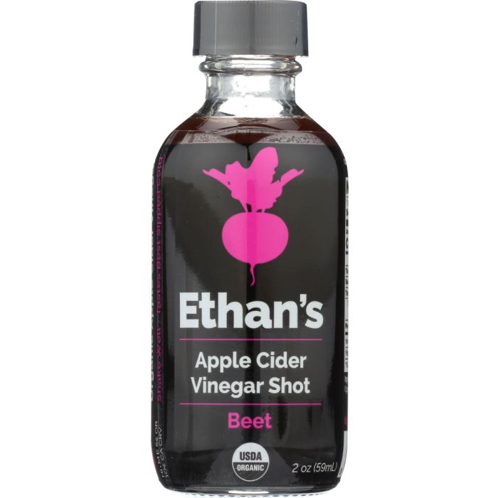 ETHANS: Shot Apple Cider Vinegar Beet, 2 oz