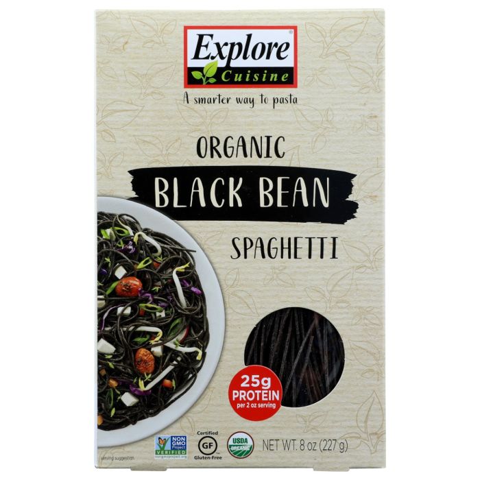 EXPLORE CUISINE: Black Bean Spaghetti Pasta, 8 oz
