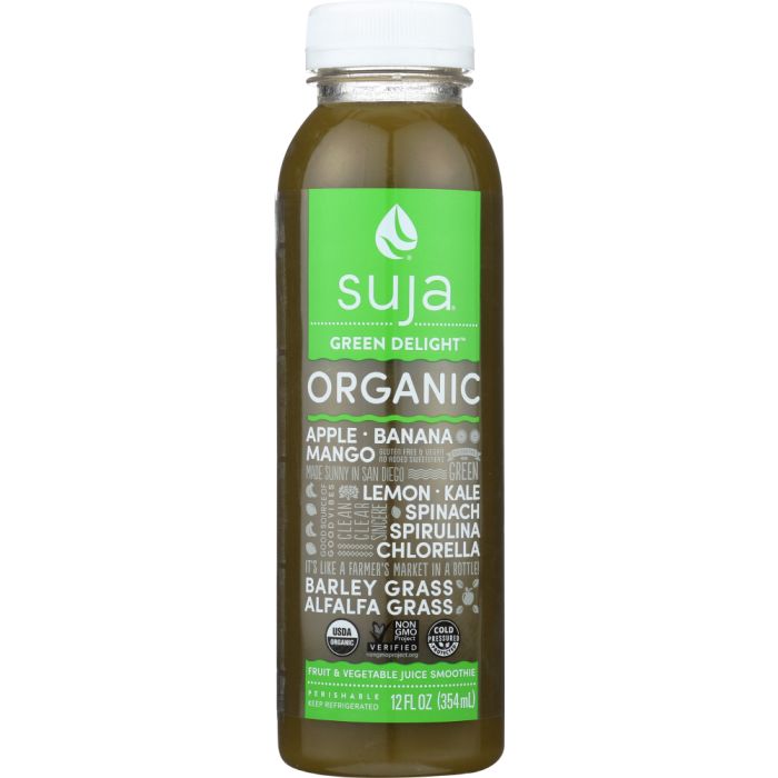 SUJA ESSENTIALS: Organic Green Delight Juice, 12 oz