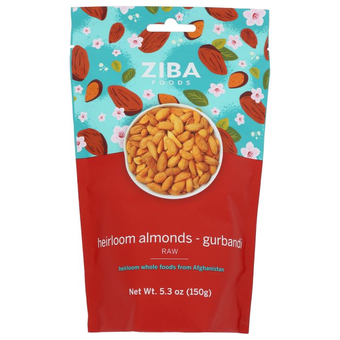 ZIBA FOODS: Almond Raw Gurbandi, 5.3 oz