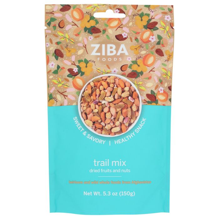 ZIBA FOODS: Nuts And Fruit Trail Mix, 5.3 OZ