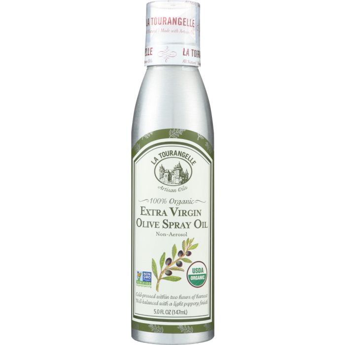 LA TOURANGELLE: Organic Extra Virgin Olive Oil, 147 ml