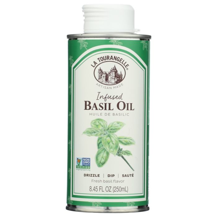 LA TOURANGELLE: Oil Infused Basil, 250 ml