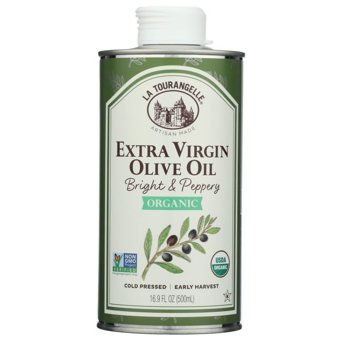 LA TOURANGELLE: Organic Extra Virgin Olive Oil, 500 ml