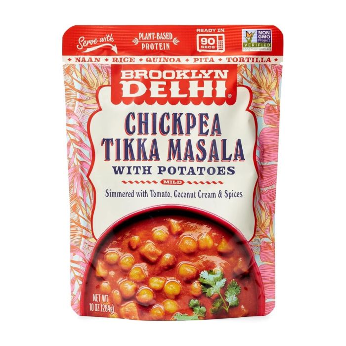 BROOKLYN DELHI: Chickpea Tikka Masala With Potatoes, 10 oz