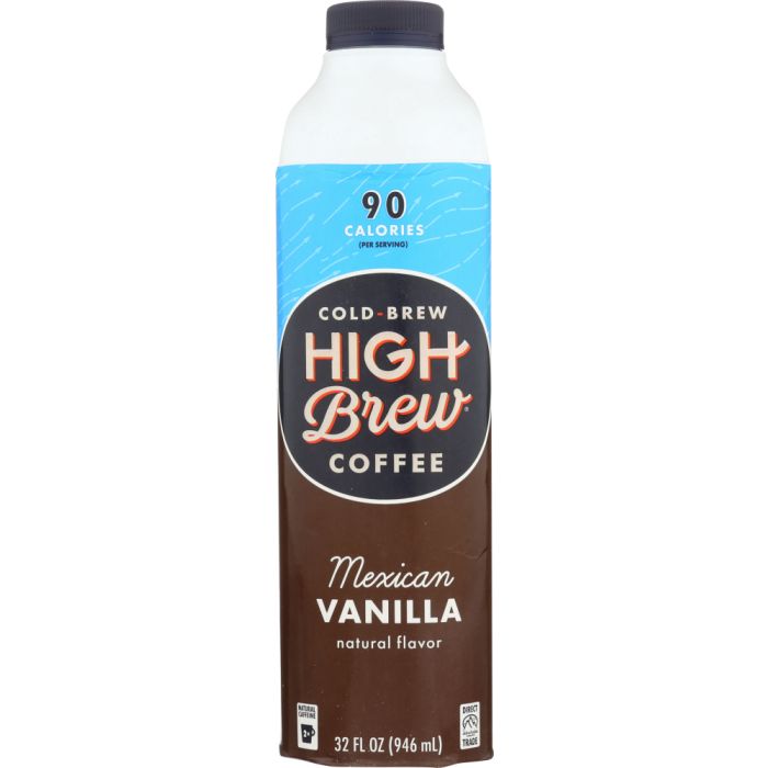 HIGH BREW: Mexican Vanilla Coffee, 32 oz