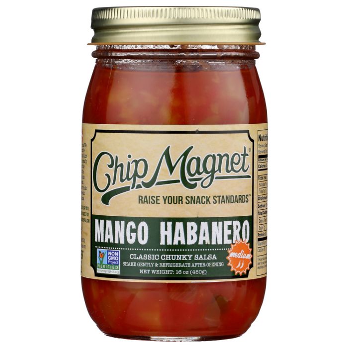 CHIP MAGNET: Salsa Mango Habanero, 16 oz