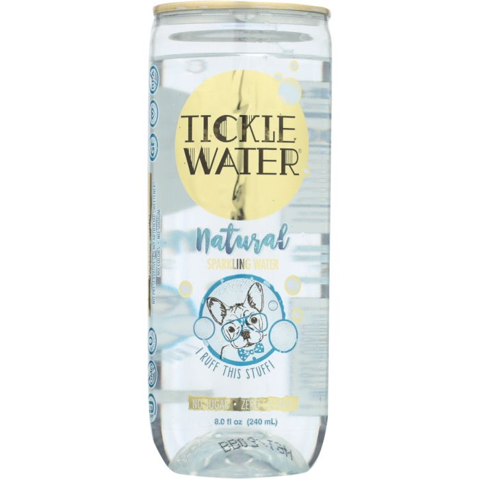 TICKLE WATER: Natural Sparkling Water Original, 8 oz
