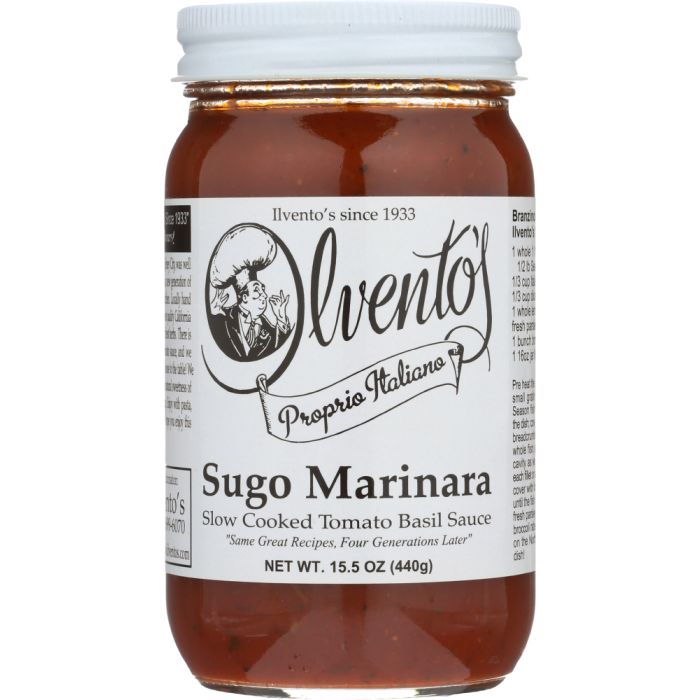 ILVENTOS: Sauce Sugo Marinara, 15.5 oz