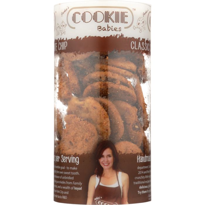 JACKIES COOKIE BABIES: Cookie Classic Chocolate Chip, 6 oz