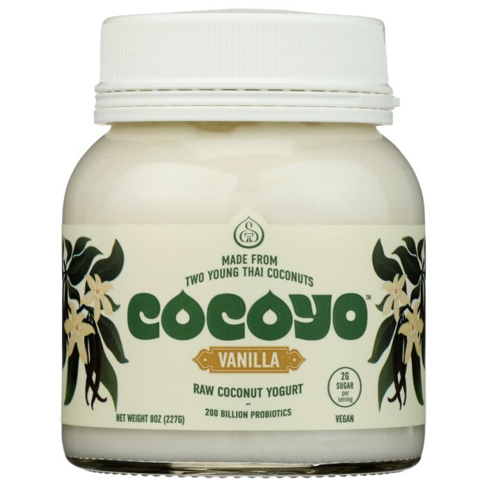 COCOYO: Cocoyo Coconut Yogurt Vanilla, 8 oz