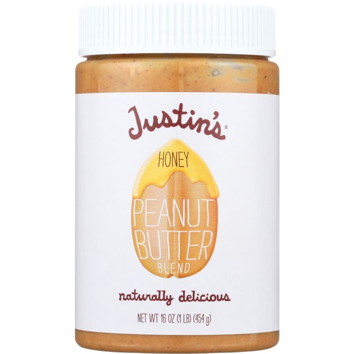 JUSTIN'S: Peanut Butter Blend Honey, 16 oz