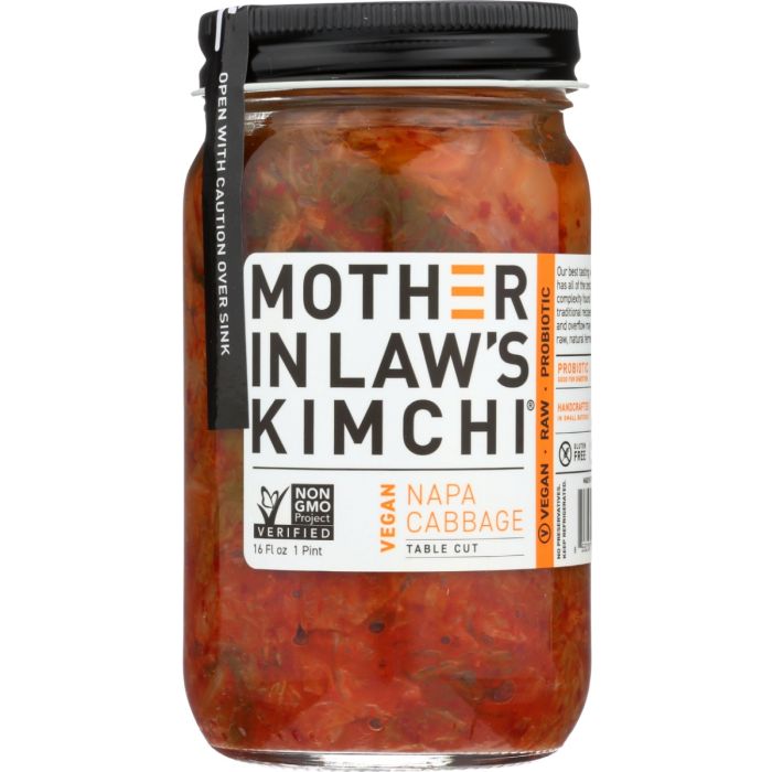 MOTHER IN LAW: Vegan Napa Cabbage Kimchi, 16 oz
