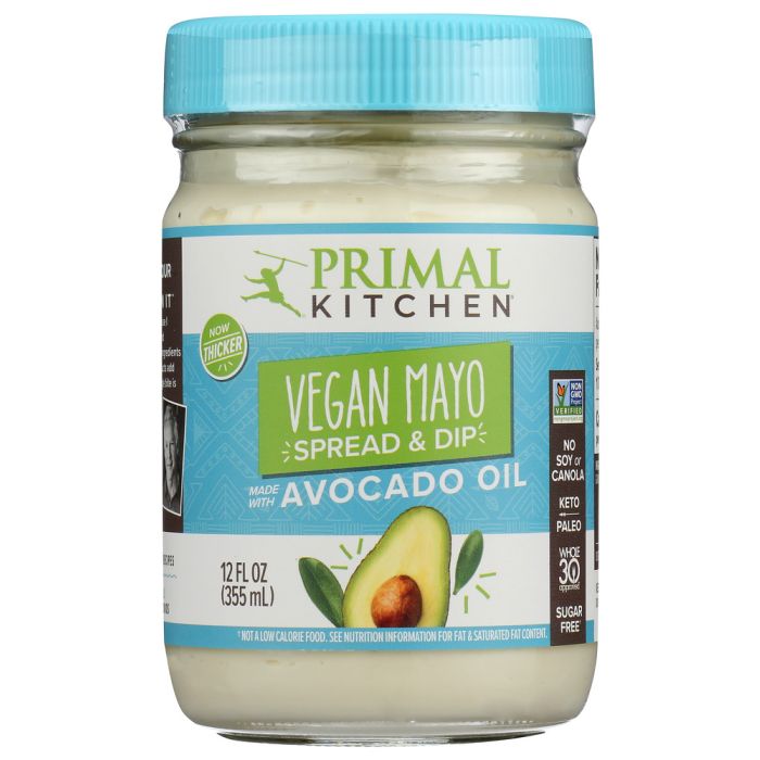 PRIMAL KITCHEN: Mayo Vegan Avocado Oil, 12 oz