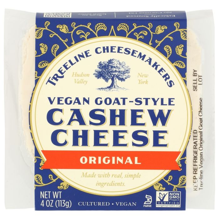 TREELINE: Original Vegan Goat-Style Cashew Cheese, 4 oz