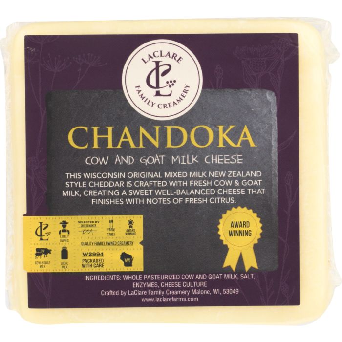 LACLARE FARMS: Cheese Cave Chandoka Aged, 6 oz