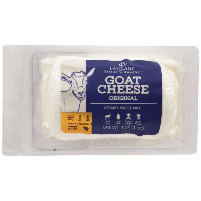 LACLARE FARMS: Goat Cheese Original, 4 oz