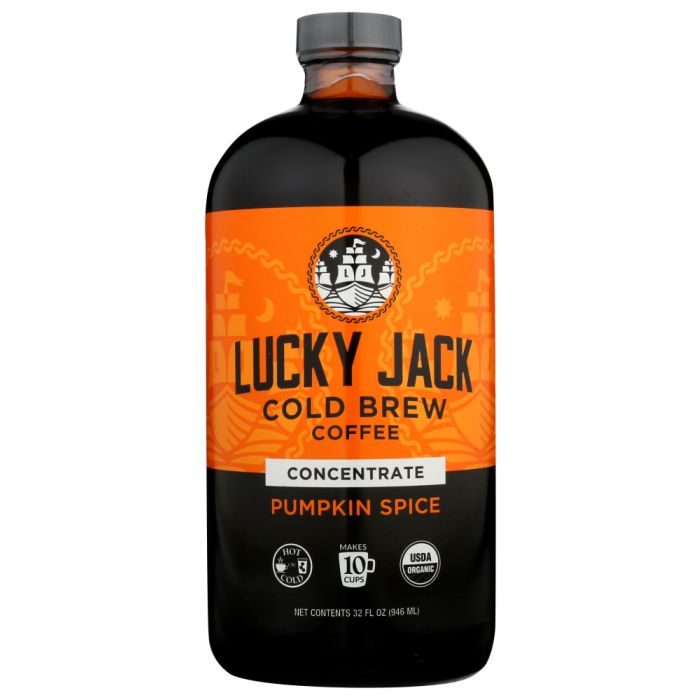 LUCKY JACK: Coffee Cold Brew Pumpkin Spice, 32 oz