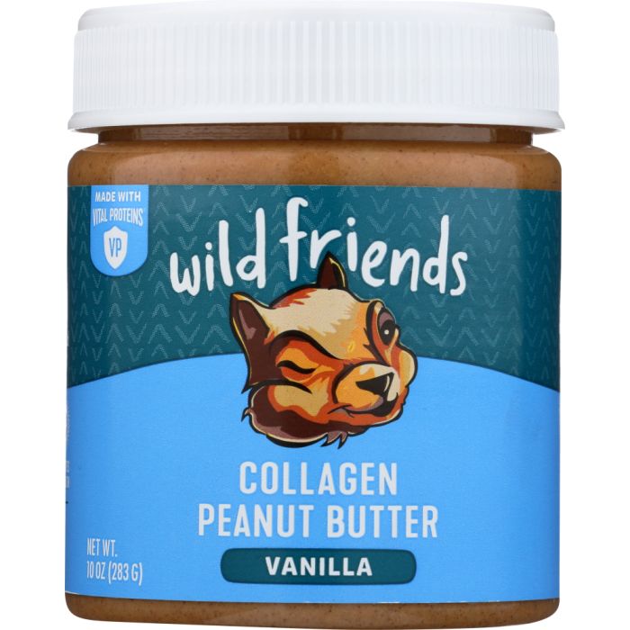WILD FRIENDS: Peanut Butter Vanilla Protein, 10 oz