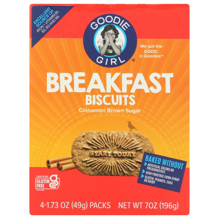 GOODIE GIRL: Cinnamon Brown Sugar Breakfast Biscuits, 7 oz