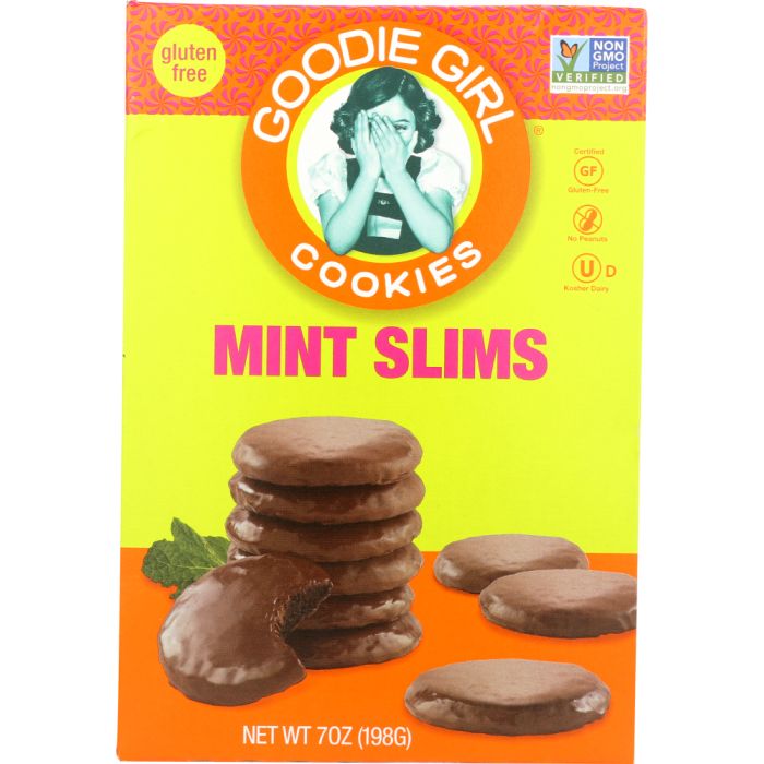 GOODIE GIRL: Cookie Mint Slim Gluten Free, 7 oz