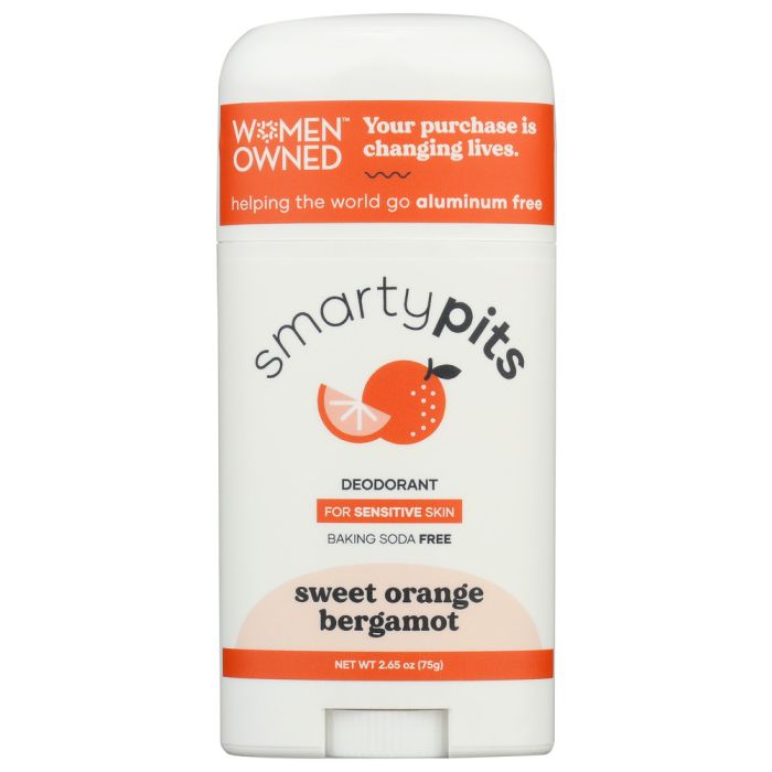 SMARTYPITS:	Sweet Orange Bergamot Sensitive Skin Formula,	2.65 oz