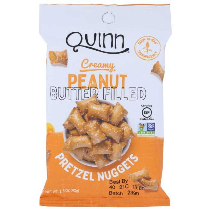 QUINN: Creamy Peanut Butter Filled Nuggets, 1.5 oz