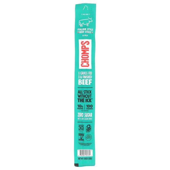 CHOMPS: Italian Style Beef Stick, 1.15 oz