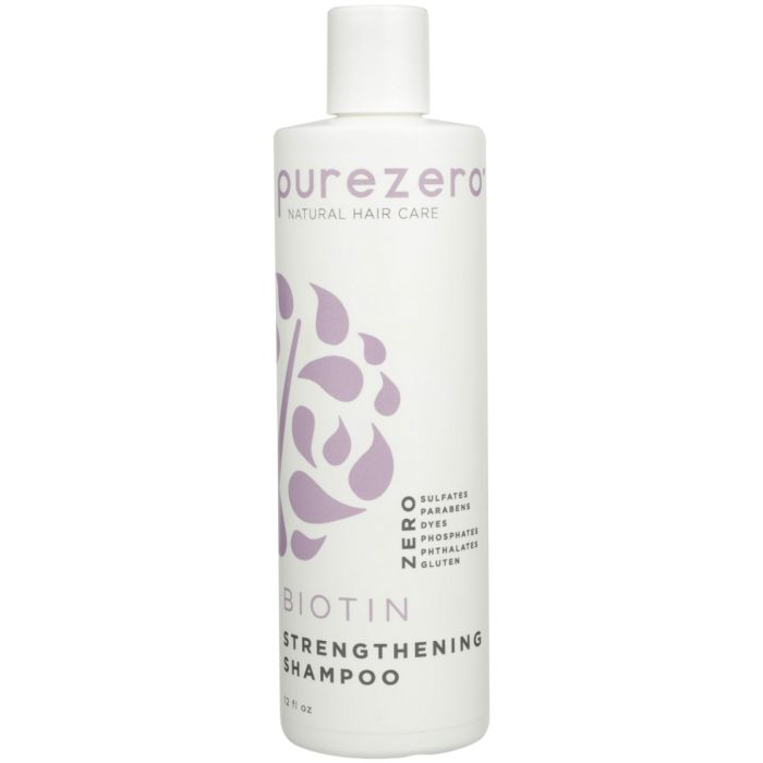 PUREZERO: Biotin Strengthening Shampoo, 12 fo