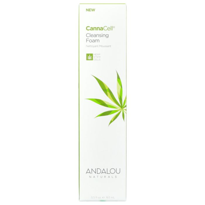 ANDALOU NATURALS: CannaCell Cleansing Foam, 5.5 fl oz