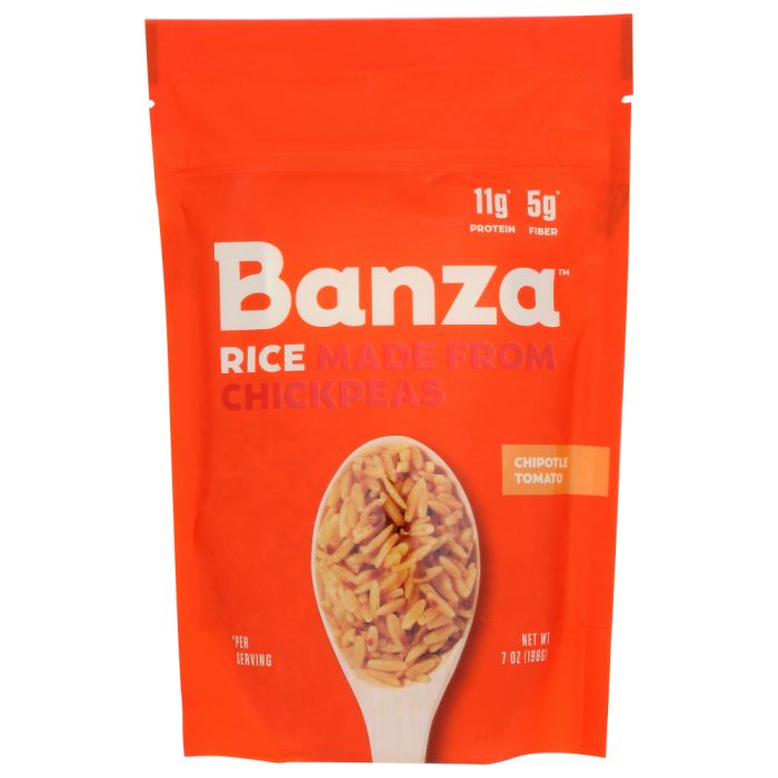 BANZA: Rice Chickpea Chptl Tom, 7 oz