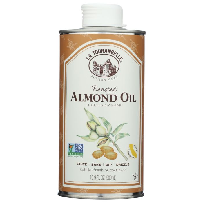 LA TOURANGELLE: Roasted Almond Oil, 16.9 oz