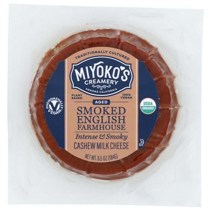 MIYOKOS CREAMERY: Cheese Vgn Smkd Frmhs Org, 6.5 oz