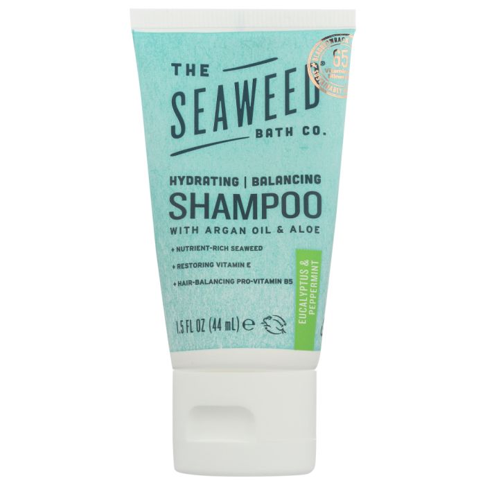 SEAWEED BATH COMPANY: Hydrating Balancing Shampoo Mini Eucalyptus and Peppermint, 1.5 fo