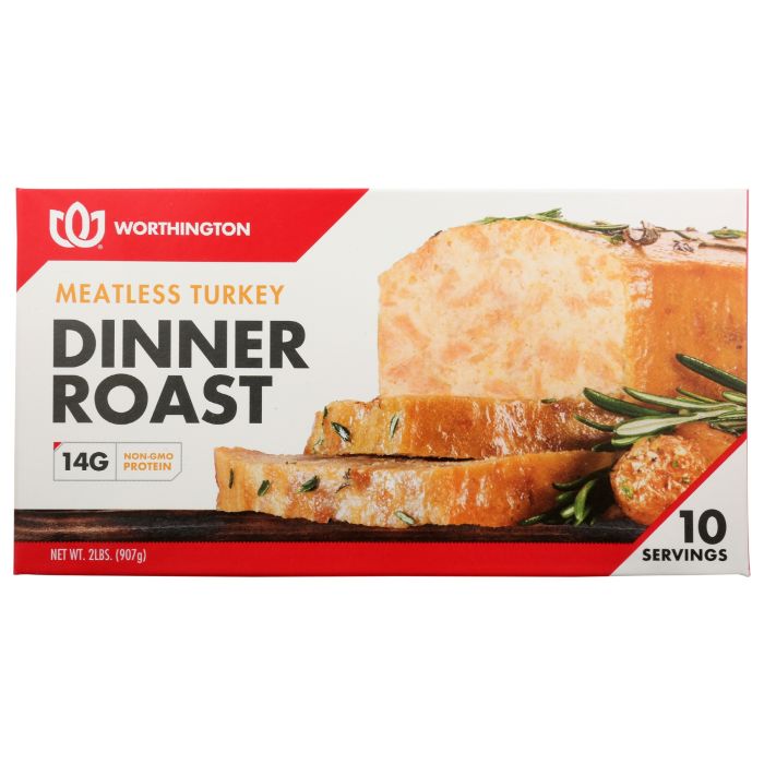 WORTHINGTON: Meatless Turkey Dinner Roast, 2 lb
