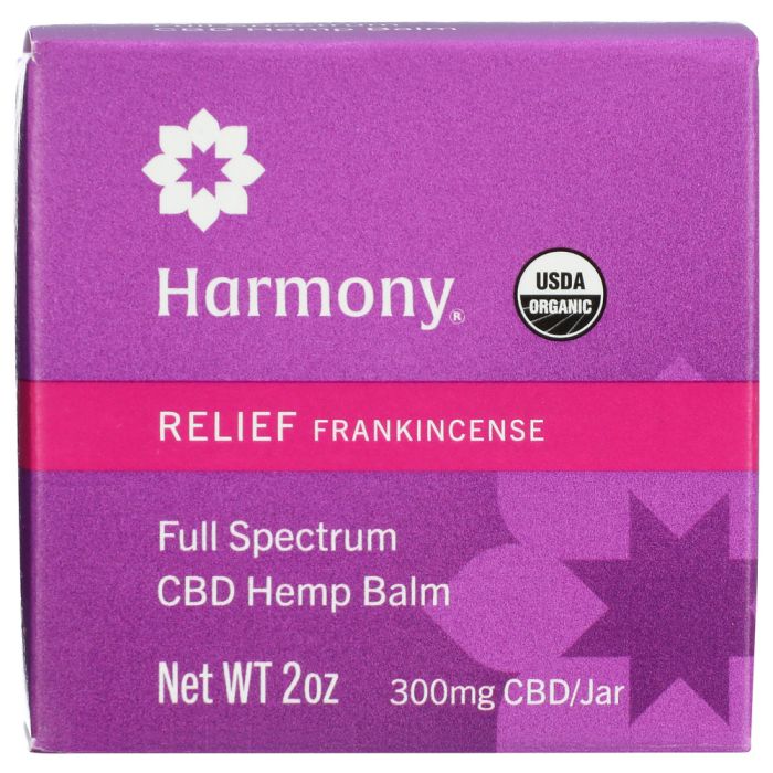HARMONY: Balm Cbd Relief Frankincense, 2 oz