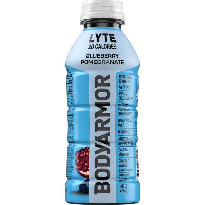 BODY ARMOR: Lyte Blueberry Pomegranate Sports Drink, 16 fo
